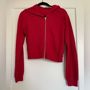 Brandy Melville Cropped Hoodie
